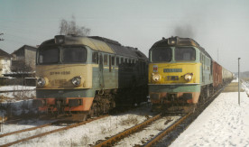 Pociąg towarowy nr TMZS 15487 relacji Płock Trzepowo - Gdynia...